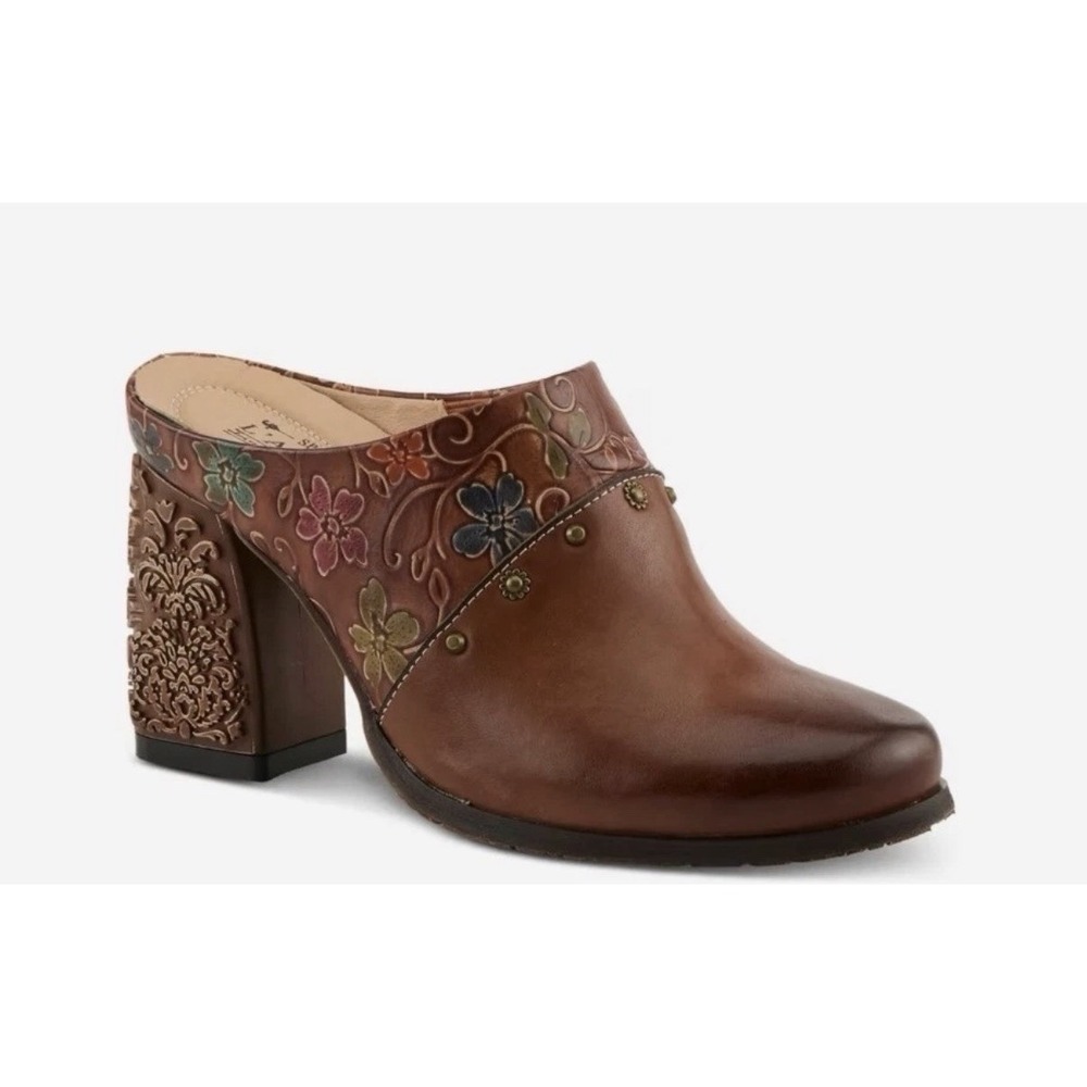 L'Artiste by Spring Step Beaulaville Mule Women's US 10 EU 41 Leather Sculpted
